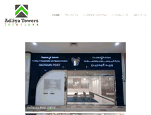 Tablet Screenshot of adliyatowers.com